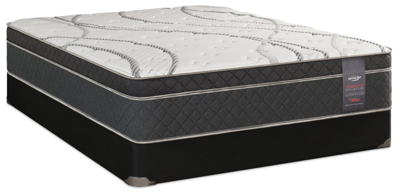Springwall Radiant Eurotop Queen Mattress Set 