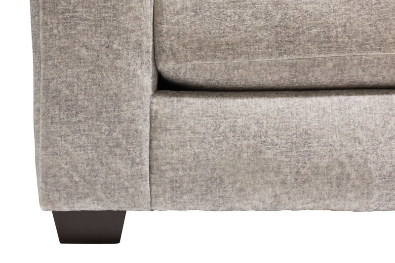Koda 2-Piece Chenille Right-Facing Sectional - Plush Paloma
