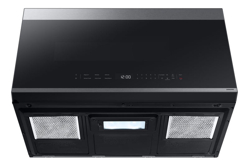 Samsung Bespoke 2.1 Cu. Ft. Over-the-Range Microwave with SmartThings Cooking - ME21DG6500SRAC