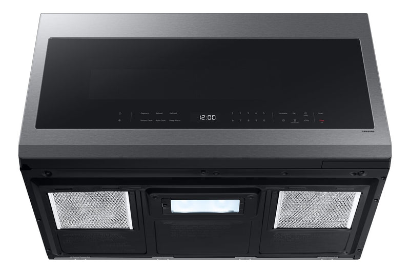 Samsung 2.1 Cu. Ft. Over-the-Range Microwave with SmartThings Cooking - ME21DG6300SRAC