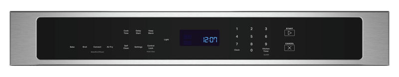 Maytag 27\" 4.3 Cu. Ft. Electric Single Wall Oven with True Convection - Fingerprint Resistant Stainl… 