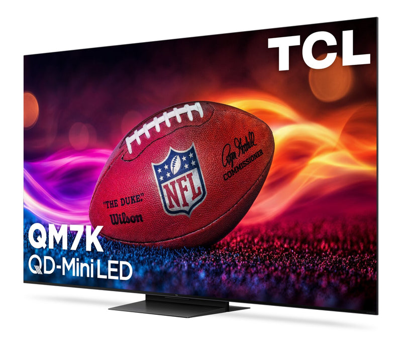 TCL 75\" QM7K Series QD-Mini LED QLED 4K UHD Smart Google TV (75QM7K)