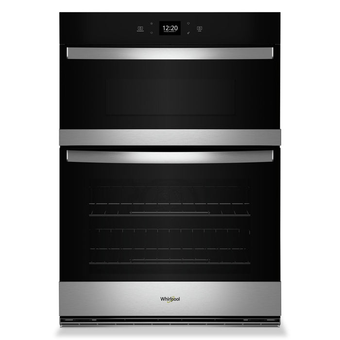 Whirlpool 27\" 5.7 Cu. Ft. Electric Combination Wall Oven with Air Fry - Fingerprint Resistant Stainl… 