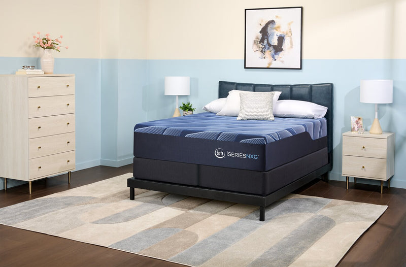 Serta® iSeries NXG1400 Luxury Tight Top Plush King Mattress Set