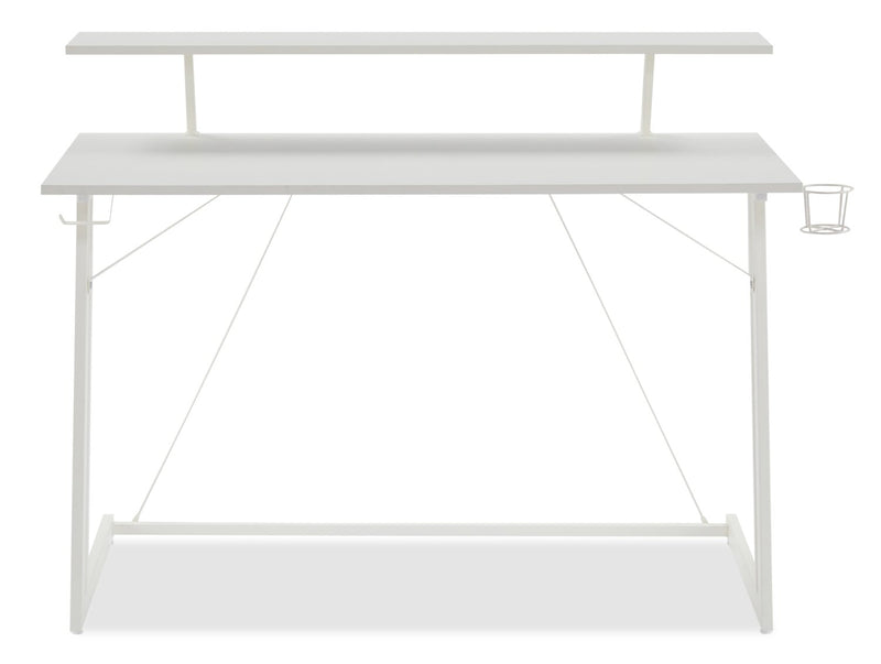Sparta Gaming Desk - White