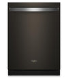 Whirlpool 24\" 47 dBA Built-In Dishwasher - Fingerprint Resistant Black Stainless Steel - WDTS8024SV 