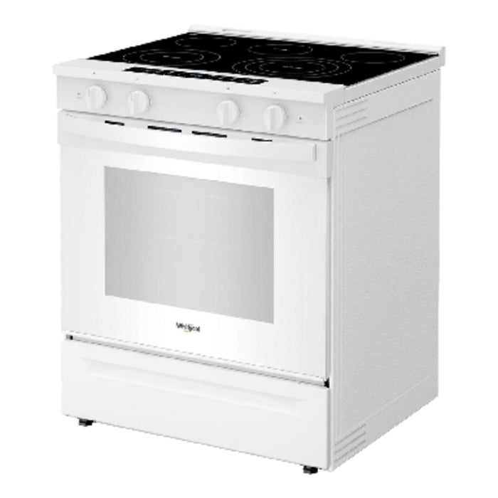 Whirlpool 5.3 Cu. Ft. Electric Range with Air Fry and WipeClean™ Coating - White - YWSES7530RW