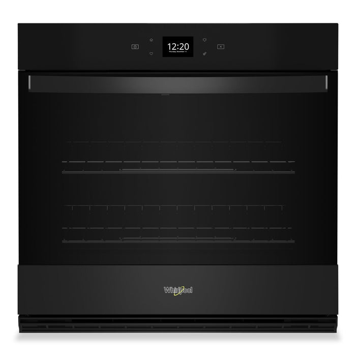 Whirlpool 30\" 5 Cu. Ft. Electric Single Wall Oven with Air Fry - Black - WOES5030LB 