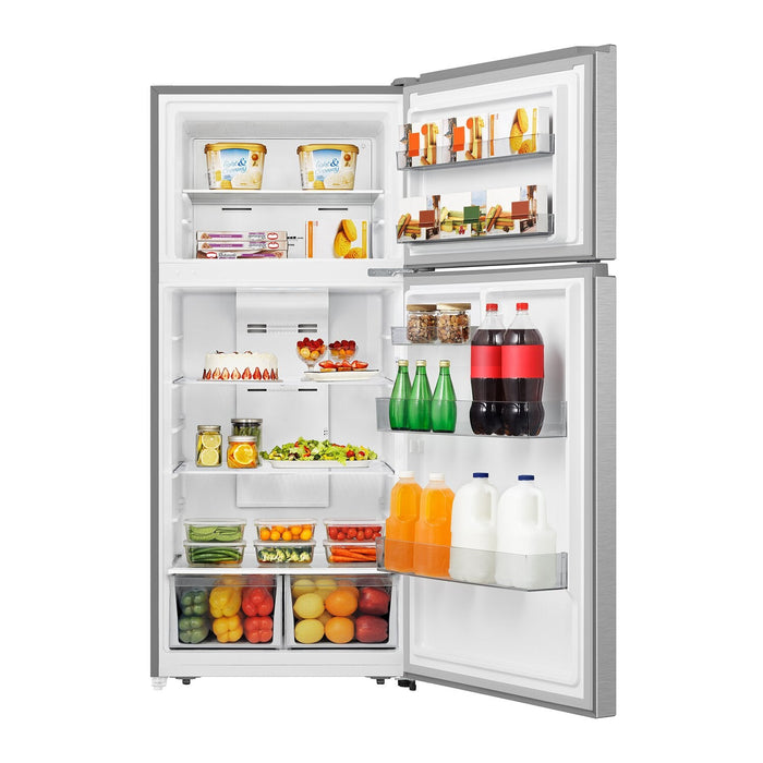 Hisense 18 Cu. Ft. Top-Freezer Refrigerator - RT18A2FID