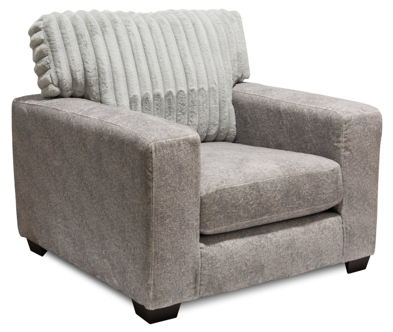 Koda Chenille Chair - Plush Paloma