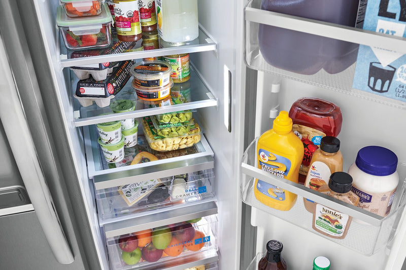 Frigidaire Gallery 33\" 22.3 Cu. Ft. Standard-Depth Side-by-Side Refrigerator - Smudge-Proof® Stain… 