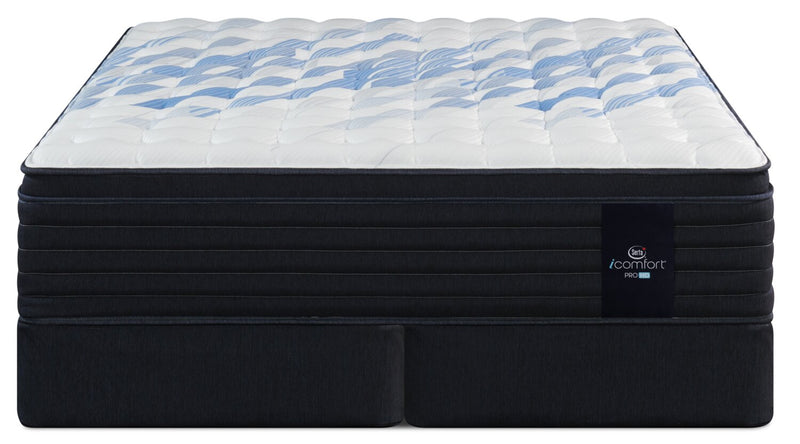 Serta iComfort Hybrid ProHD Vanguard 3.0 Eurotop Split Queen Mattress Set 