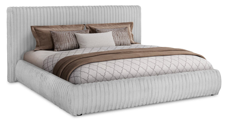 Aria Upholstered King Bed