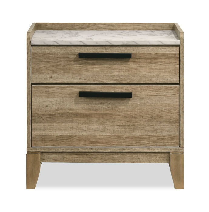 Sable 6-Piece Bedroom Set - Light Brown