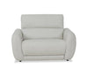 Cindy Crawford Home Kailyn 54\" Fabric Power Reclining Chair with Power Headrest - Beige  
