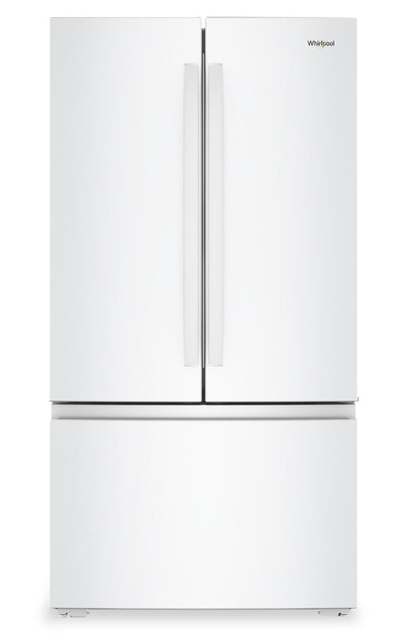 Whirlpool 36\" 24 Cu. Ft. True Counter Depth French Door Refrigerator – White - WRFC3036RW