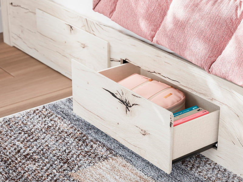 Derekson Twin Underbed Storage Bed - White