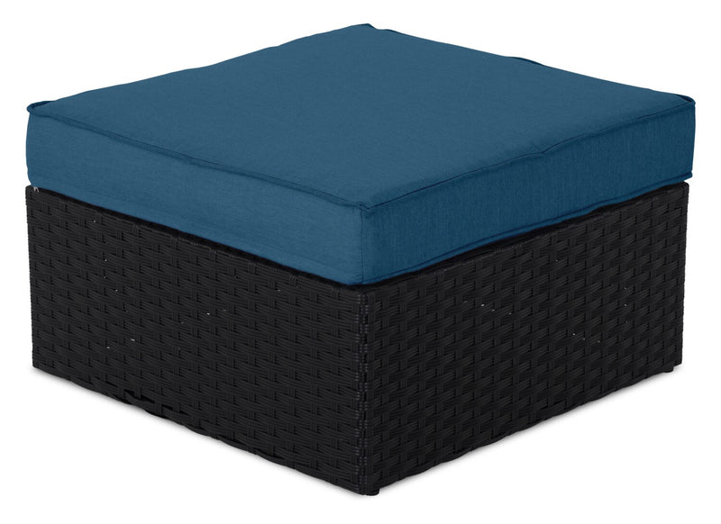 Barbados Patio Ottoman – Blue