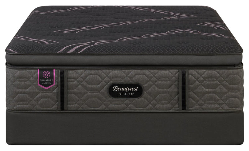 Beautyrest Black Signature Magenta Euro Pillowtop Queen Mattress