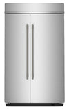 Kitchenaid 48\" 29.4 Cu. Ft. Built-In Side-by-Side Refrigerator – Stainless Steel - KBSD748SPS
