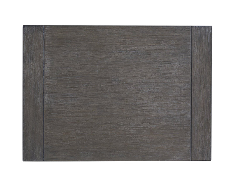 Koda Bedside 2-Drawer Nightstand, 23.7\"W x 23.7\"H, Acacia Wood - Grey 