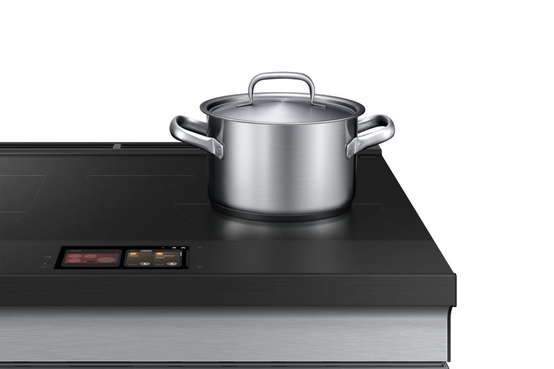 Samsung Bespoke 6.3 Cu. Ft. 9 Series Induction Range with Oven Camera - NSI6DG9900SRAC