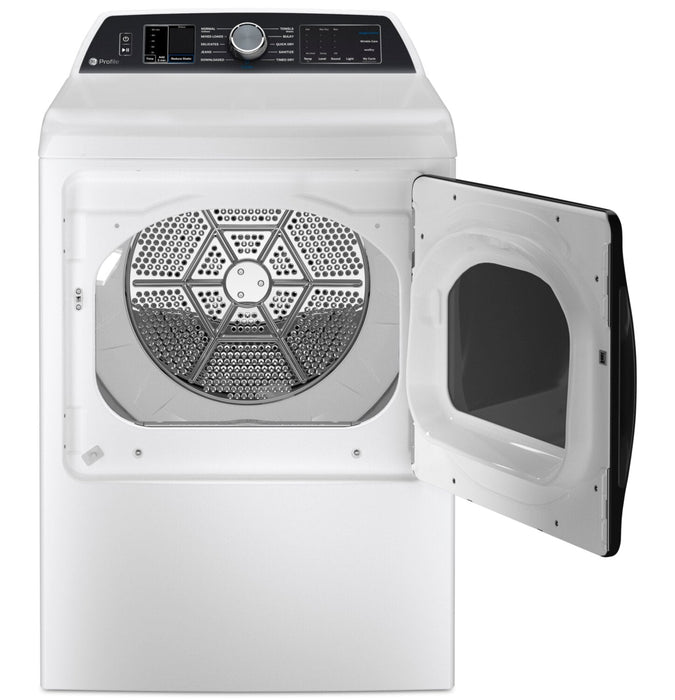 Profile 6.2 Cu Ft. Smart Top-Load Washer and 7.3 Cu. Ft. Electric Dryer with Steam 