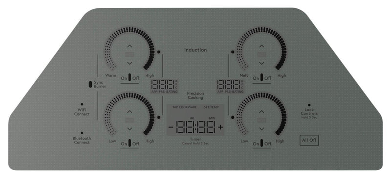 Cafe 30\" 4-Element Induction Cooktop - Stainless - CHP90302TSS 