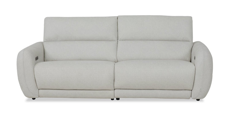 Cindy Crawford Home Kailyn 92\" Fabric Power Reclining Sofa with Power Headrests - Indigo