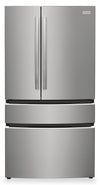 Frigidaire Gallery 36\" 27.2 Cu. Ft. Standard-Depth 4-Door French-Door Refrigerator - Smudge-Proof® S… 