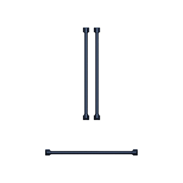 Thor Kitchen Handle and Knob Set for 36” Refrigerator in Gun Metal Blue - CKA-RF3621-BLU