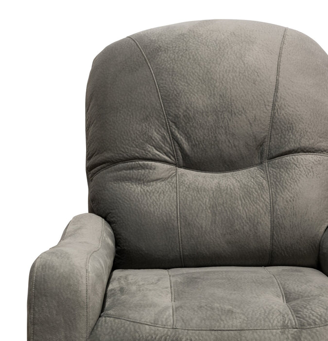 Made in Canada Everett 33.5\" Fabric Reclining Chair - Grey 