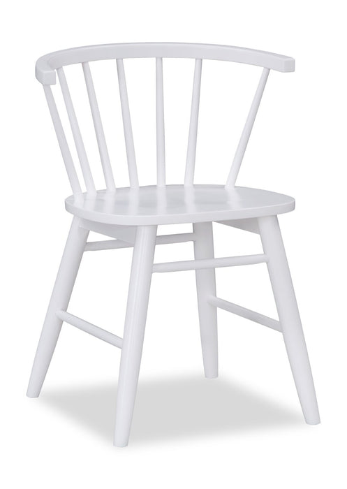 Remi 5-Piece Spindle Dining Package - White