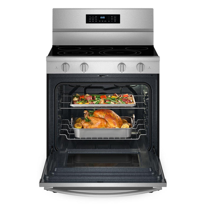 Whirlpool 30\" 5.3 Cu. Ft. Electric Range with No Preheat Air Fry - Stainless Steel - YWFES7030SZ