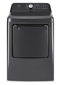 Midea 7.0 Cu. Ft. Smart Tumble Dryer – Black - MLTE52M2BGG 