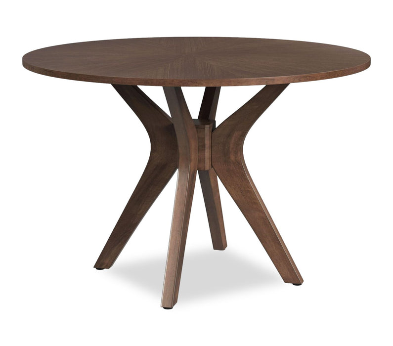 Rain 5-Piece Round Dining Set - Green