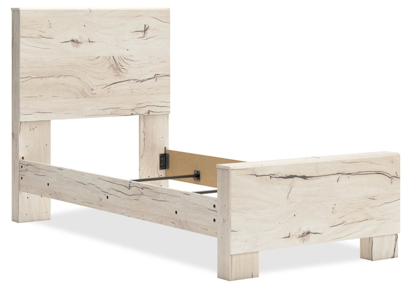 Derekson Twin Panel Bed - White