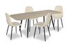 Joss 5-Piece Dining Set - White