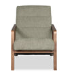 Cove 28\" Chenille Fabric Accent Chair – Olive