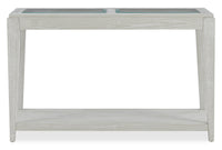 Vida 47.5” Solid Wood Sofa Table with Shelf - Sand