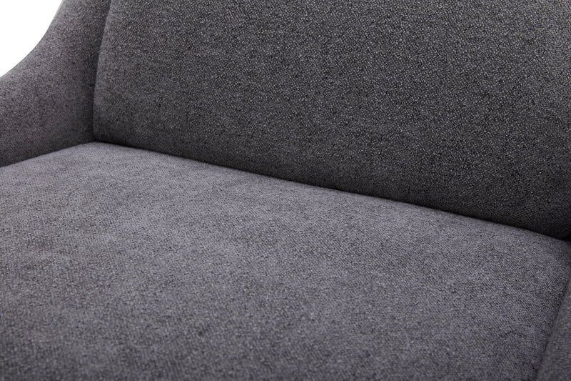 Clay Upholstered Dining Chair - Pewter