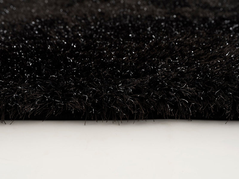 Glam Black Area Rug - 7' 9\" x 9' 5\" 