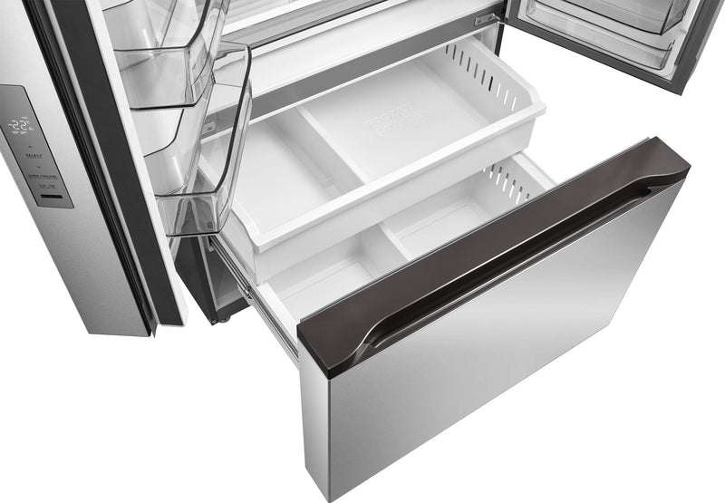 Midea 36\" 29.3 Cu. Ft. Smart French-Door Refrigerator - Stainless Steel - MRF29D2AST