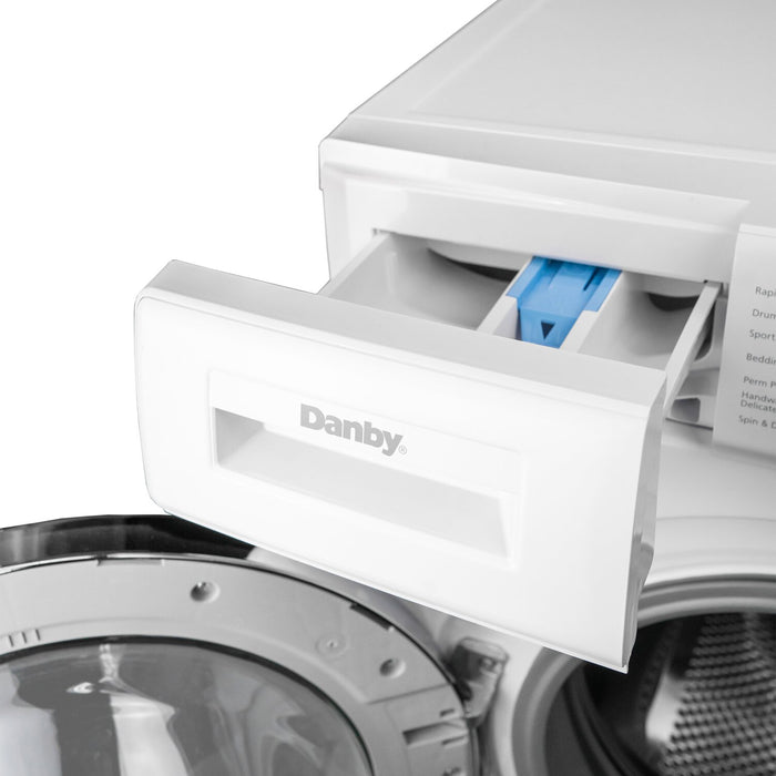 Danby 2.2 Cu. Ft. Stackable Compact Front-Load Washer with Steam - White - DWM022D3WDB