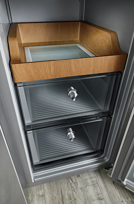 KitchenAid 36\" 19.4 Cu. Ft. French-Door Refrigerator - Stainless Steel - KRQC506MPS 