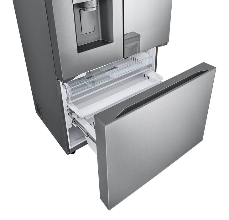 LG 36\" 26 Cu. Ft. French-Door Counter-Depth MAX™ Refrigerator - Smudge Proof Stainless Steel - LRYKC… 