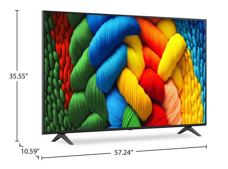 LG 65\" NanoCell AI NANO80 4K Smart TV (65NANO80AUA.ACC)