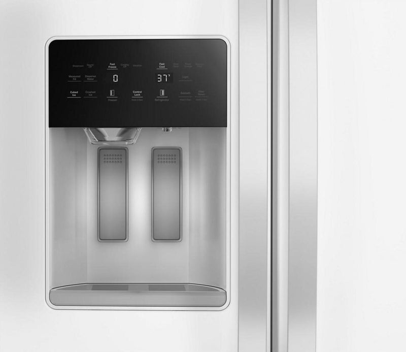 Whirlpool 36\" 21 Cu. Ft. Side-by-Side Refrigerator - White - WRSC5536RW