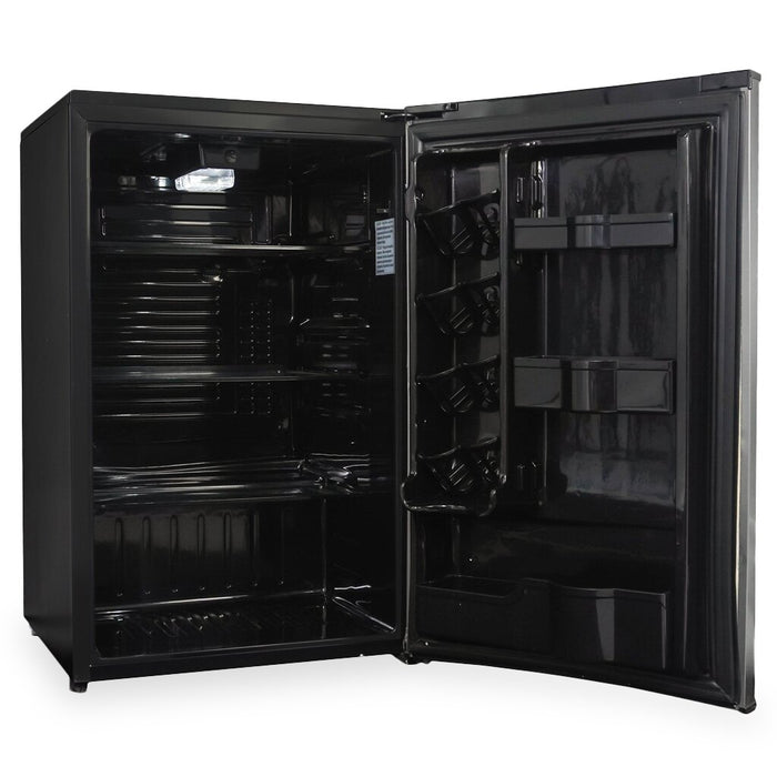 Danby 20.62\" 4.4 Cu. Ft. Single-Door Mini Fridge – Stainless Steel - DAR044A9SLDB