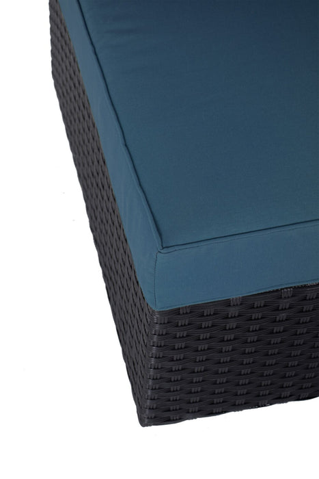 Barbados Armless Patio Chair – Blue